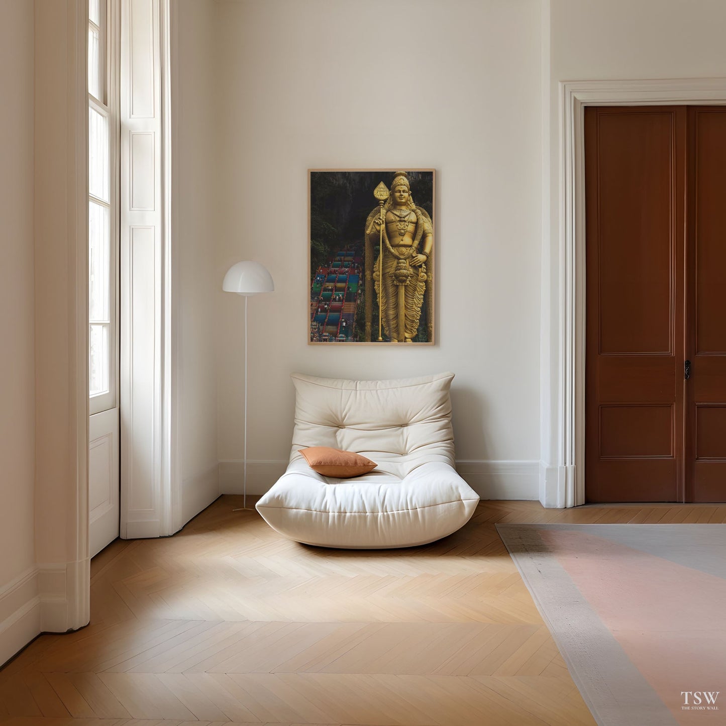 Batu Caves Buddha, Kuala Lumpur - The Story Wall -