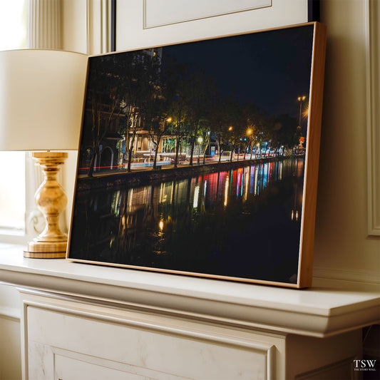 Chiang Mai River Reflections - The Story Wall -