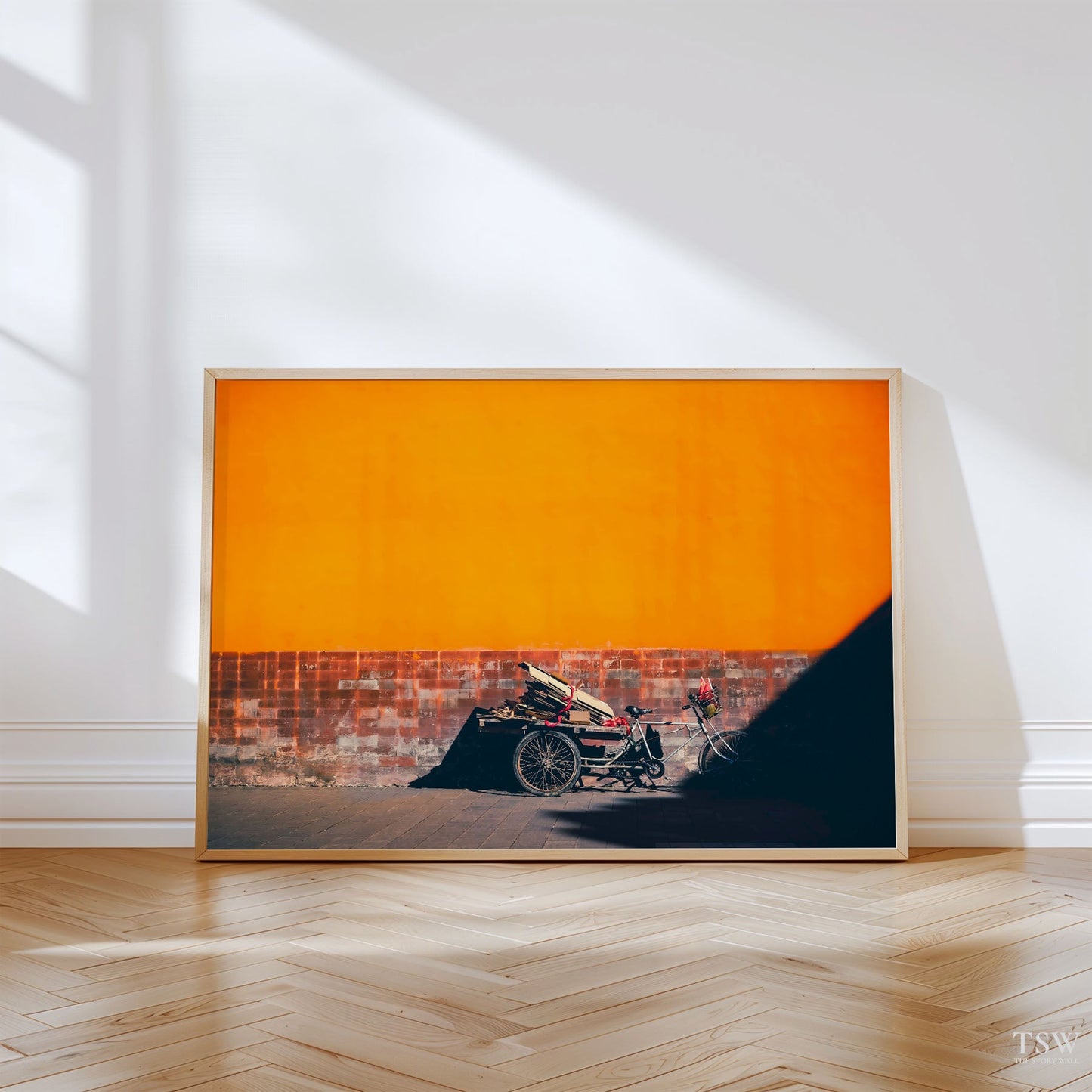 Forbidden City Wall & Bicycle, Beijing - The Story Wall -