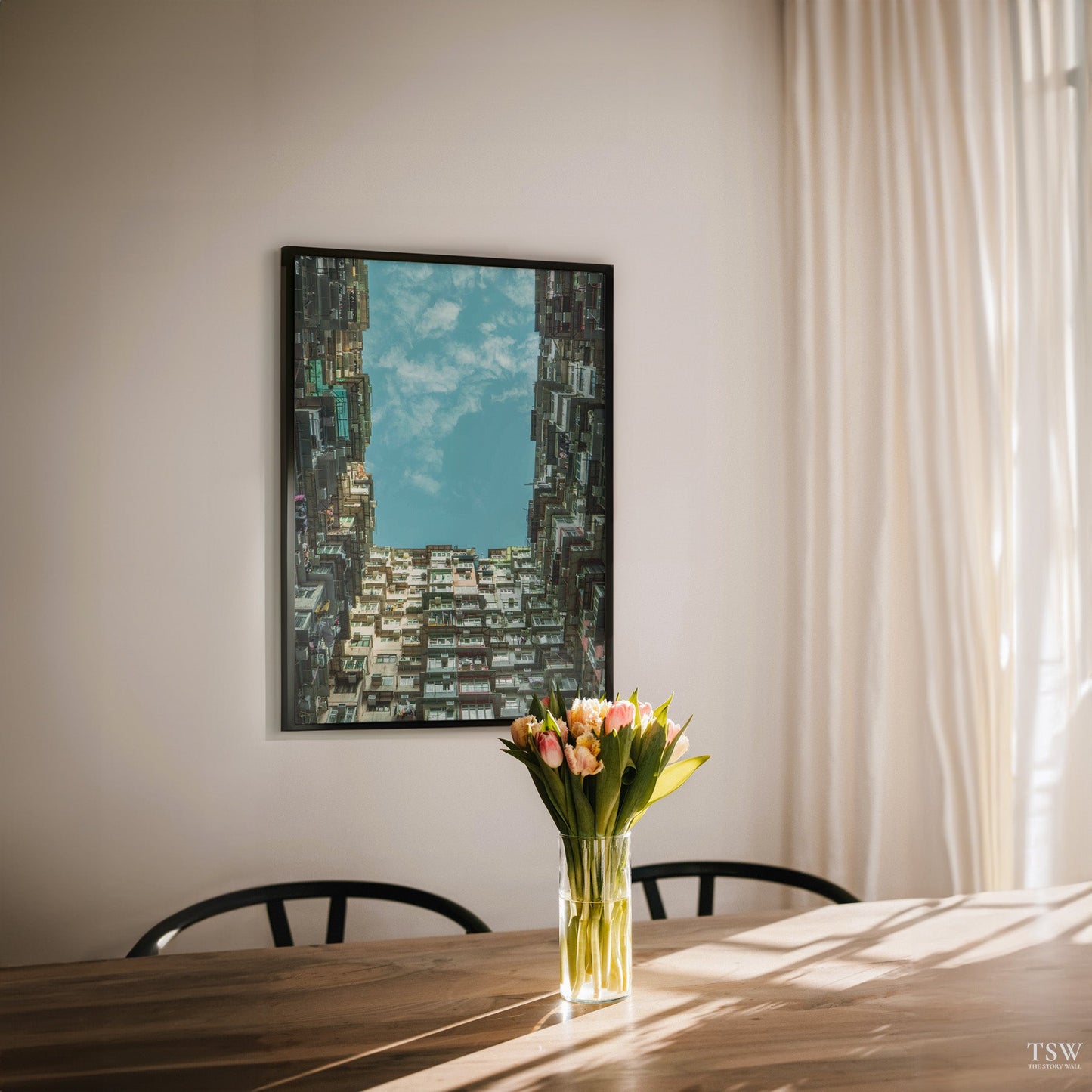 Hong Kong Monster Building - The Story Wall -