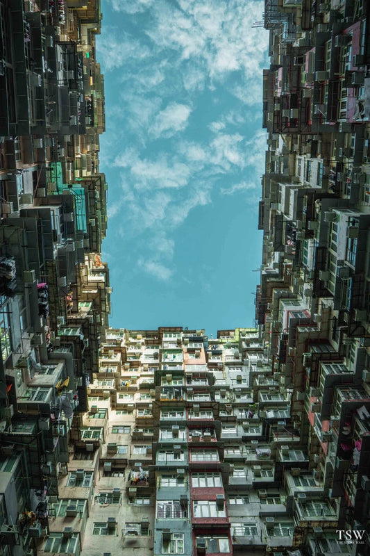 Hong Kong Monster Building - The Story Wall -
