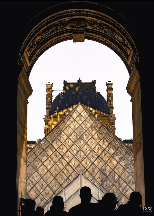 Louvre Reflections, Paris - The Story Wall -