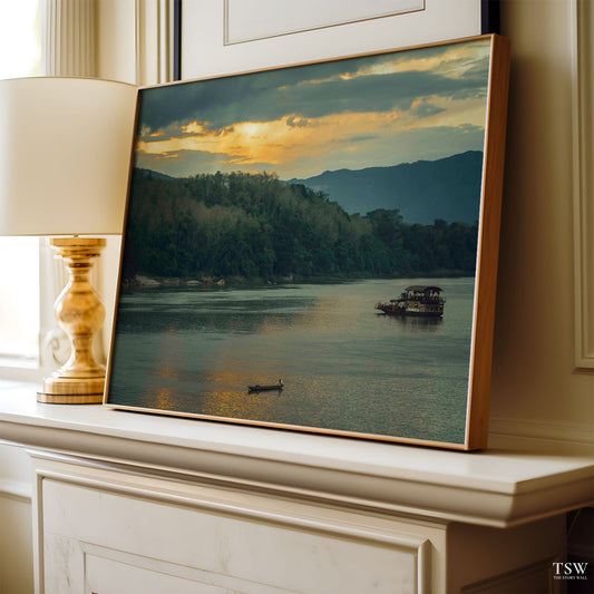 Mekong Peace, Laos - The Story Wall -