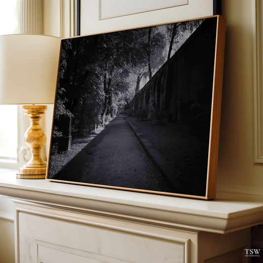 Munich Cemetery Symmetry - The Story Wall -