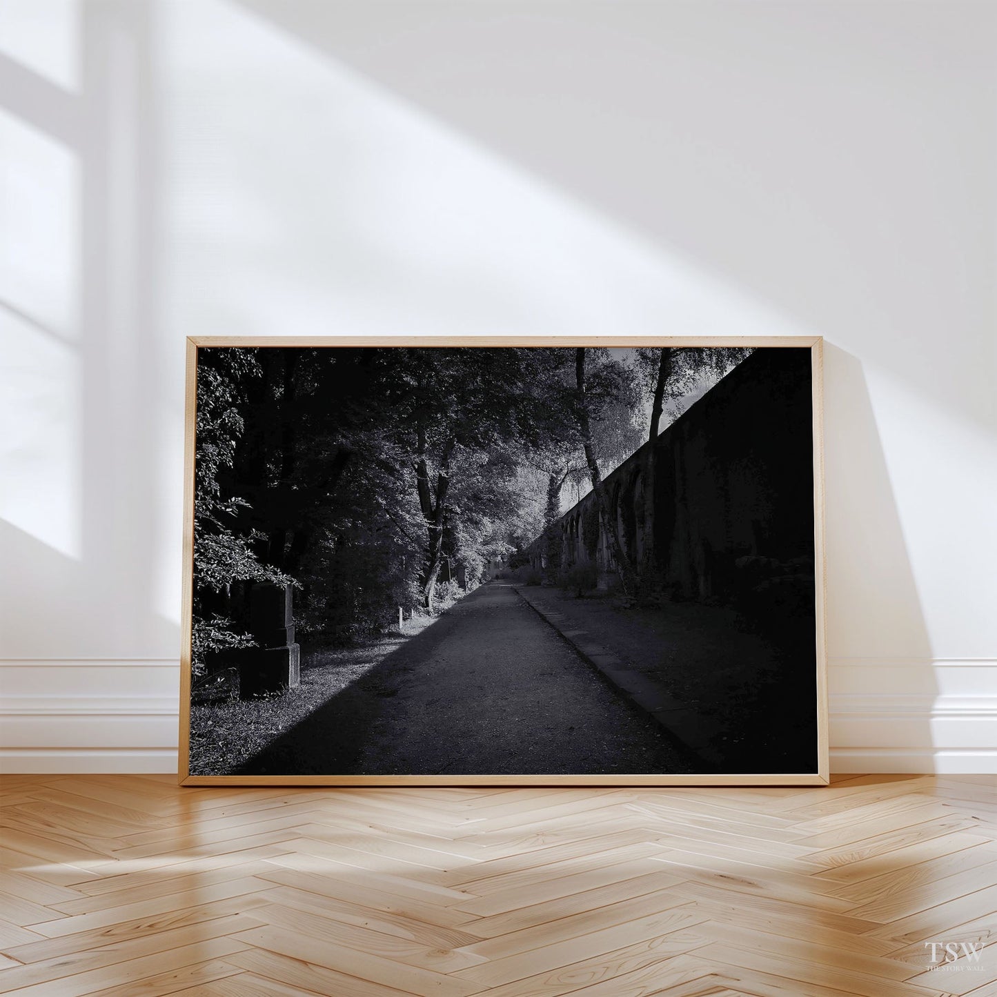 Munich Cemetery Symmetry - The Story Wall -