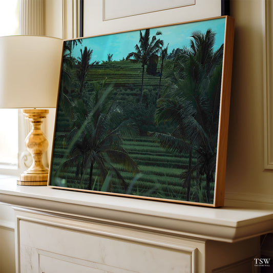 Ubud Rice Fields, Bali - The Story Wall -