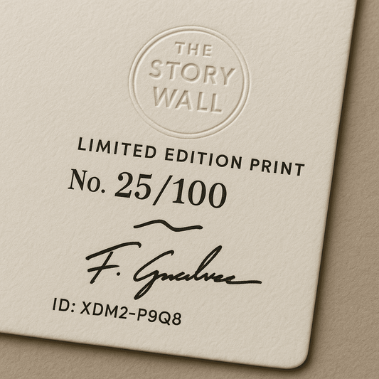 Why Signed & Exclusive Photography Prints Are the Ultimate Gift - The Story Wall