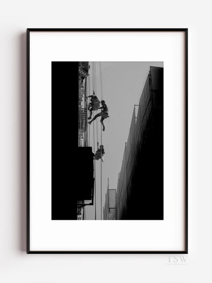 Bangkok Window Cleaners - The Story Wall - 