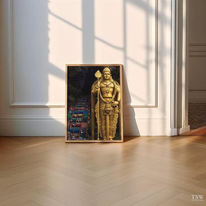 Batu Caves Buddha, Kuala Lumpur - The Story Wall - 