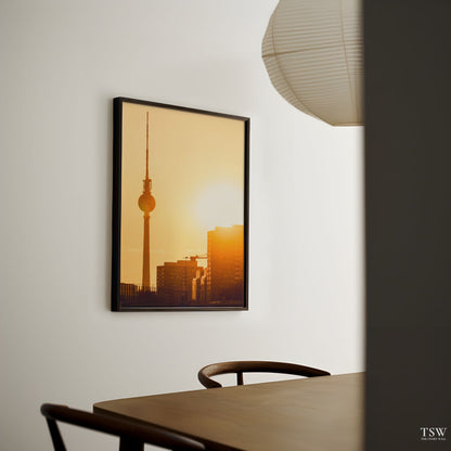 Berlin at Golden Hour - The Story Wall - 