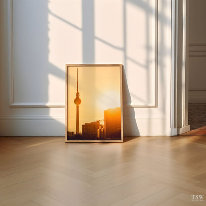 Berlin at Golden Hour - The Story Wall - 