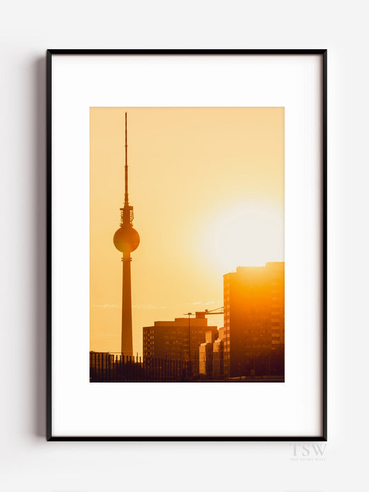 Berlin at Golden Hour - The Story Wall - 