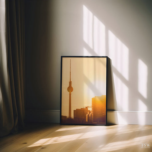 Berlin at Golden Hour - The Story Wall - 