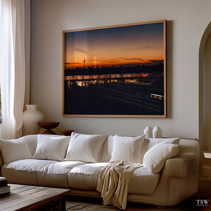 Berlin Blue Hour Tracks - The Story Wall - 