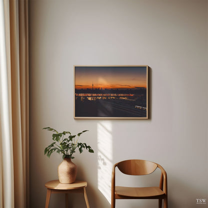 Berlin Blue Hour Tracks - The Story Wall - 