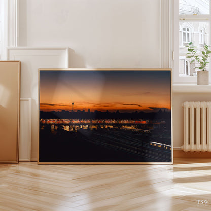 Berlin Blue Hour Tracks - The Story Wall - 