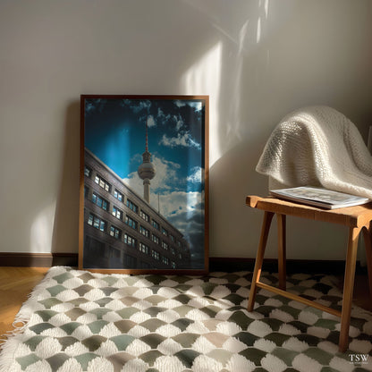 Berlin Summer Sky - The Story Wall - 