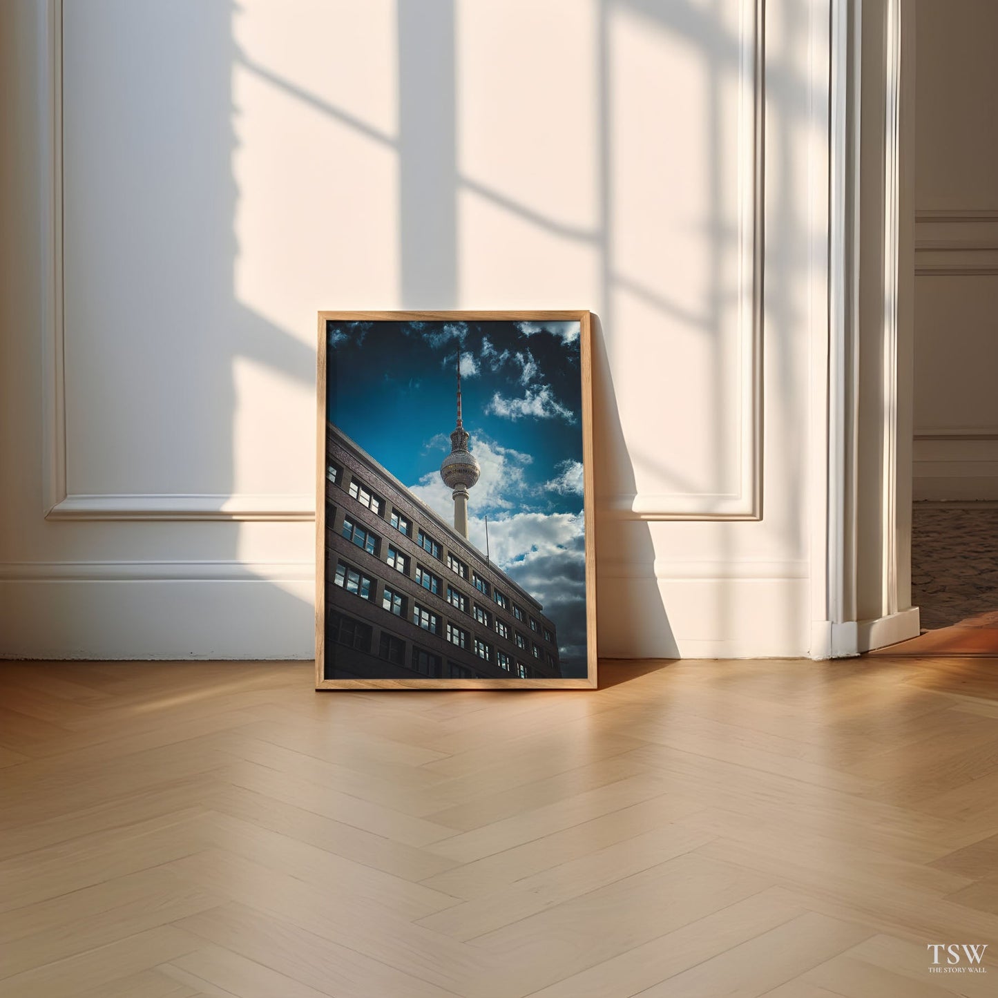 Berlin Summer Sky - The Story Wall - 