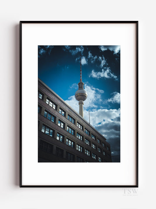 Berlin Summer Sky - The Story Wall - 