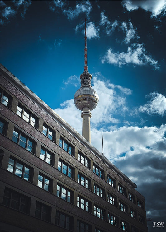 Berlin Summer Sky - The Story Wall - 