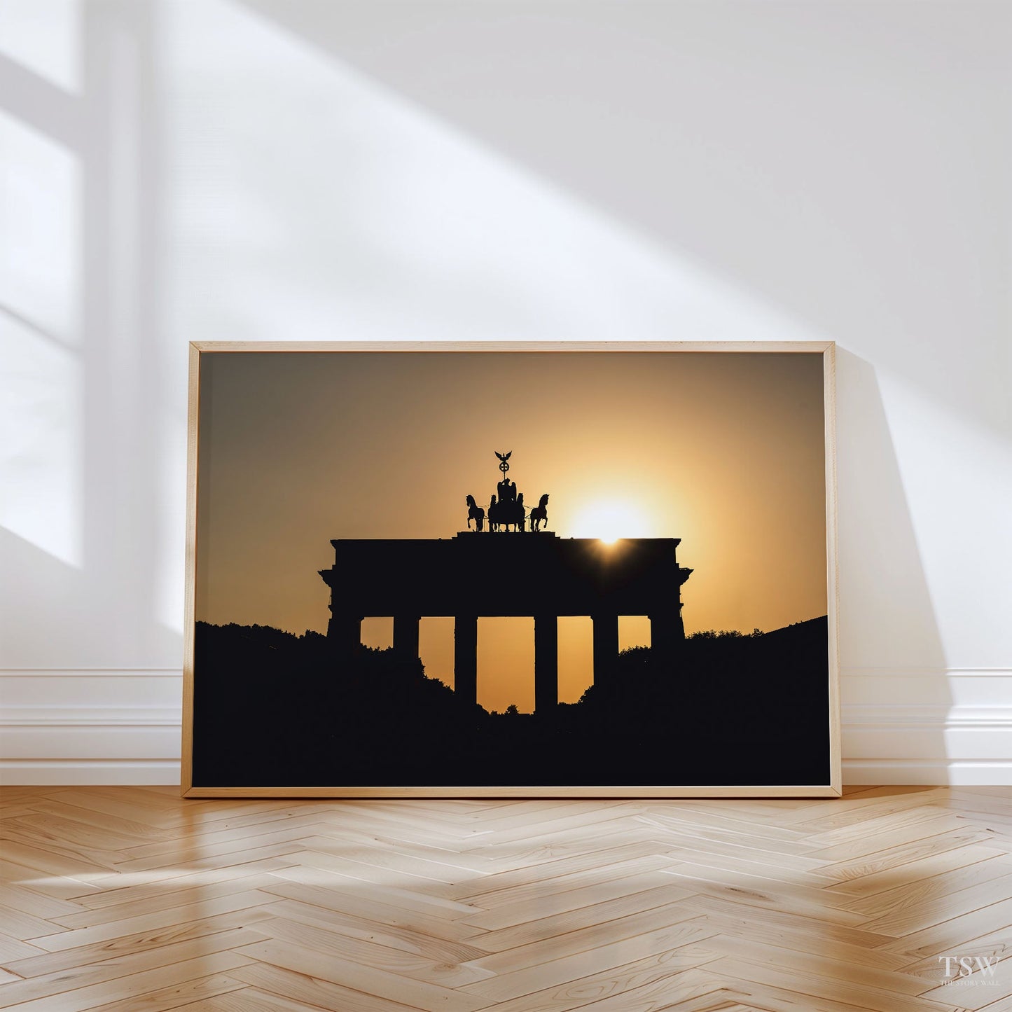 Brandenburg Gate Sunset, Berlin - The Story Wall - 
