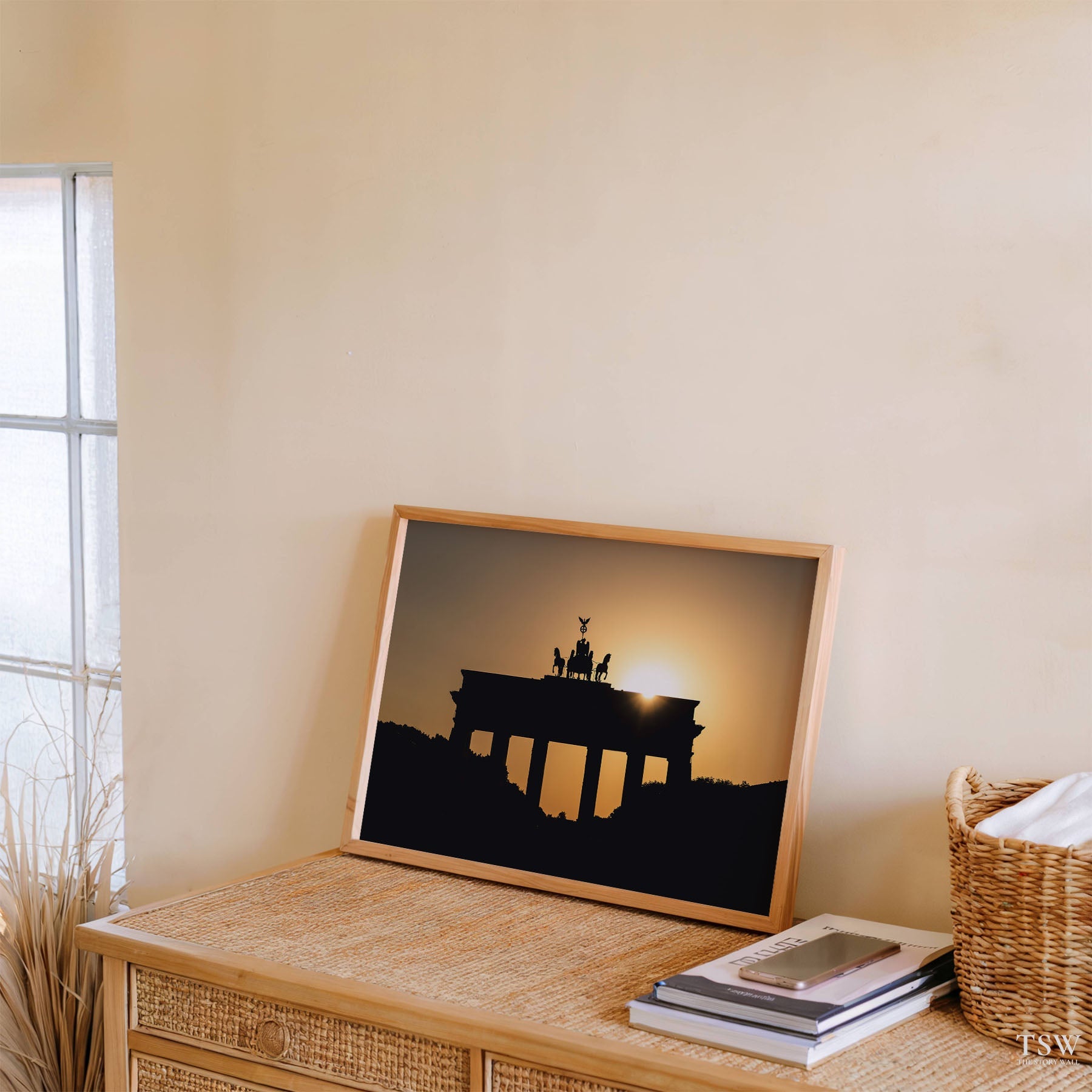 Brandenburg Gate Sunset, Berlin - The Story Wall - 