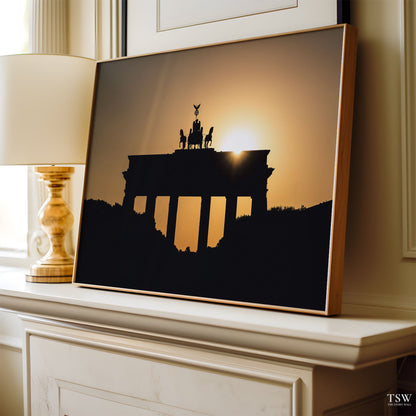 Brandenburg Gate Sunset, Berlin - The Story Wall - 