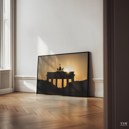 Brandenburg Gate Sunset, Berlin - The Story Wall - 