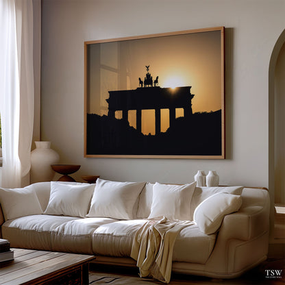 Brandenburg Gate Sunset, Berlin - The Story Wall - 