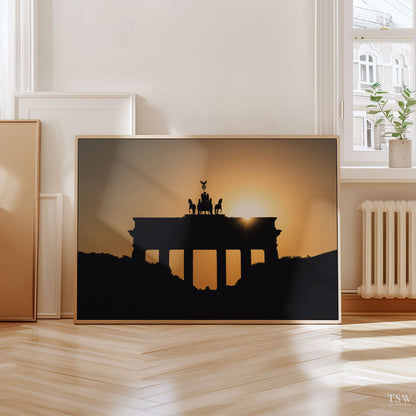 Brandenburg Gate Sunset, Berlin - The Story Wall - 