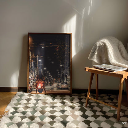 Chiang Mai Night Road - The Story Wall - 