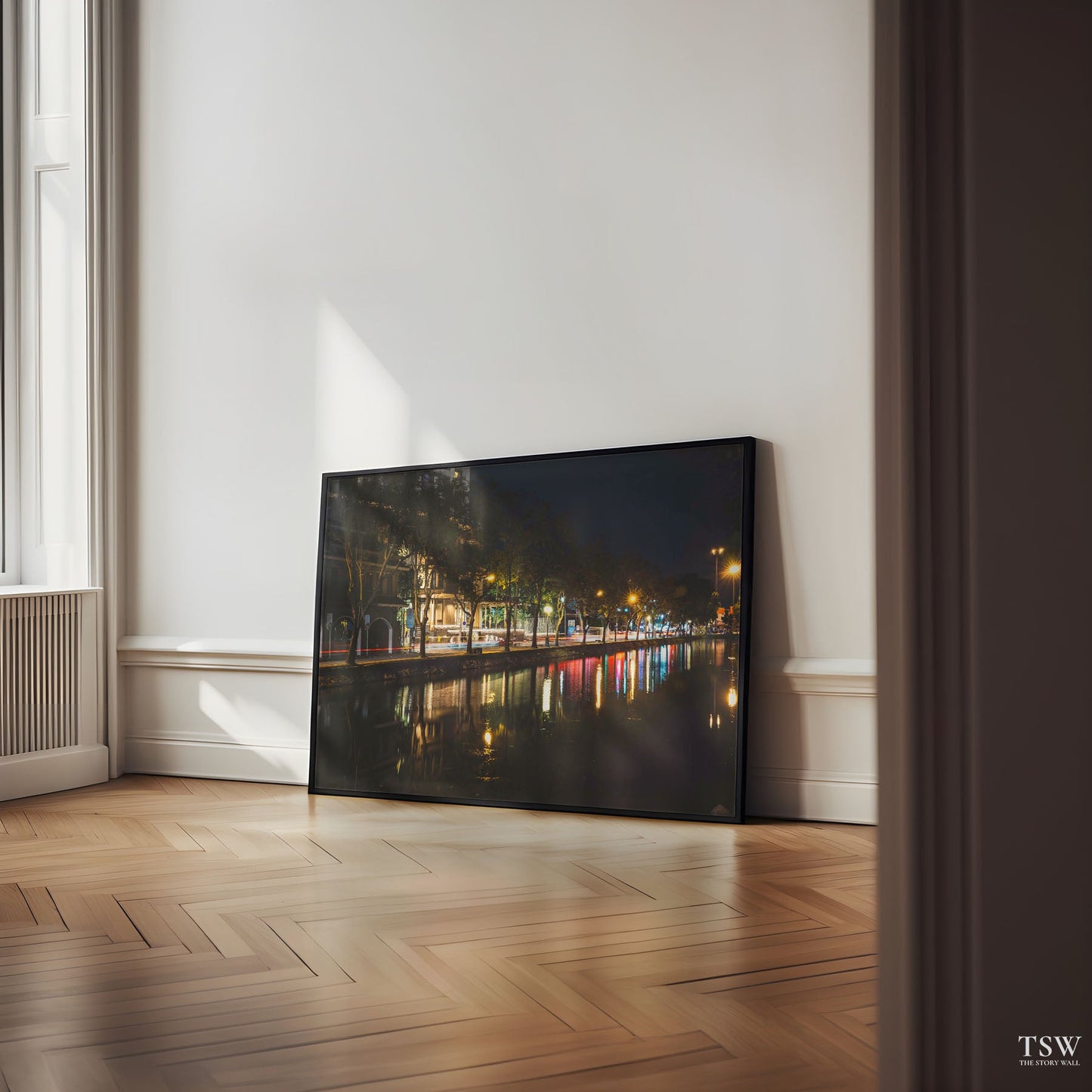 Chiang Mai River Reflections - The Story Wall - 