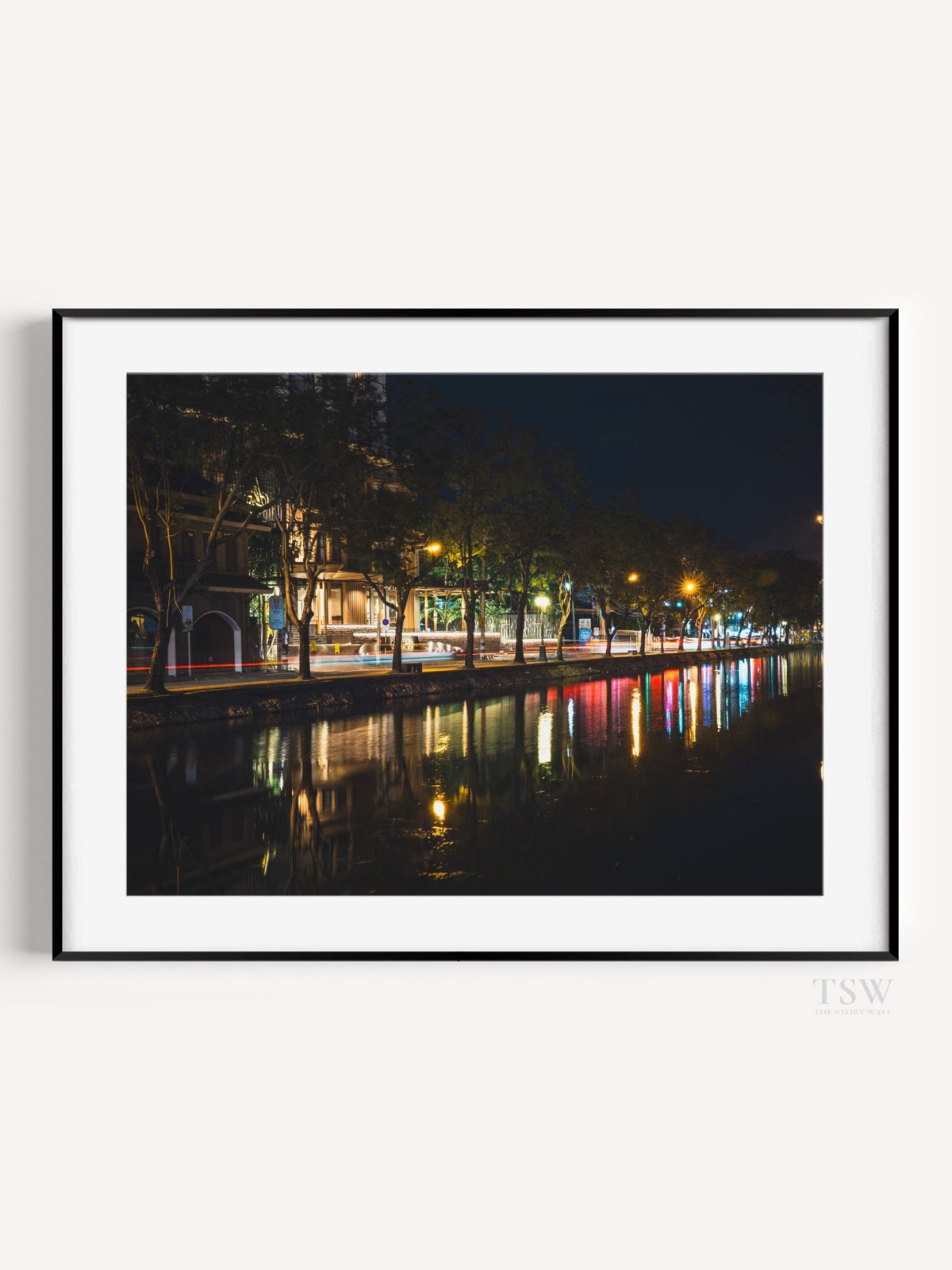 Chiang Mai River Reflections - The Story Wall - 