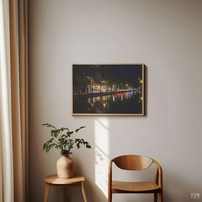 Chiang Mai River Reflections - The Story Wall - 