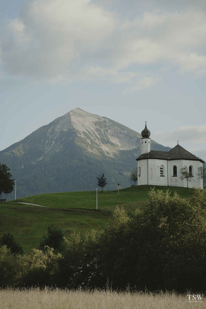 Church in the Tirol Alps - The Story Wall - 