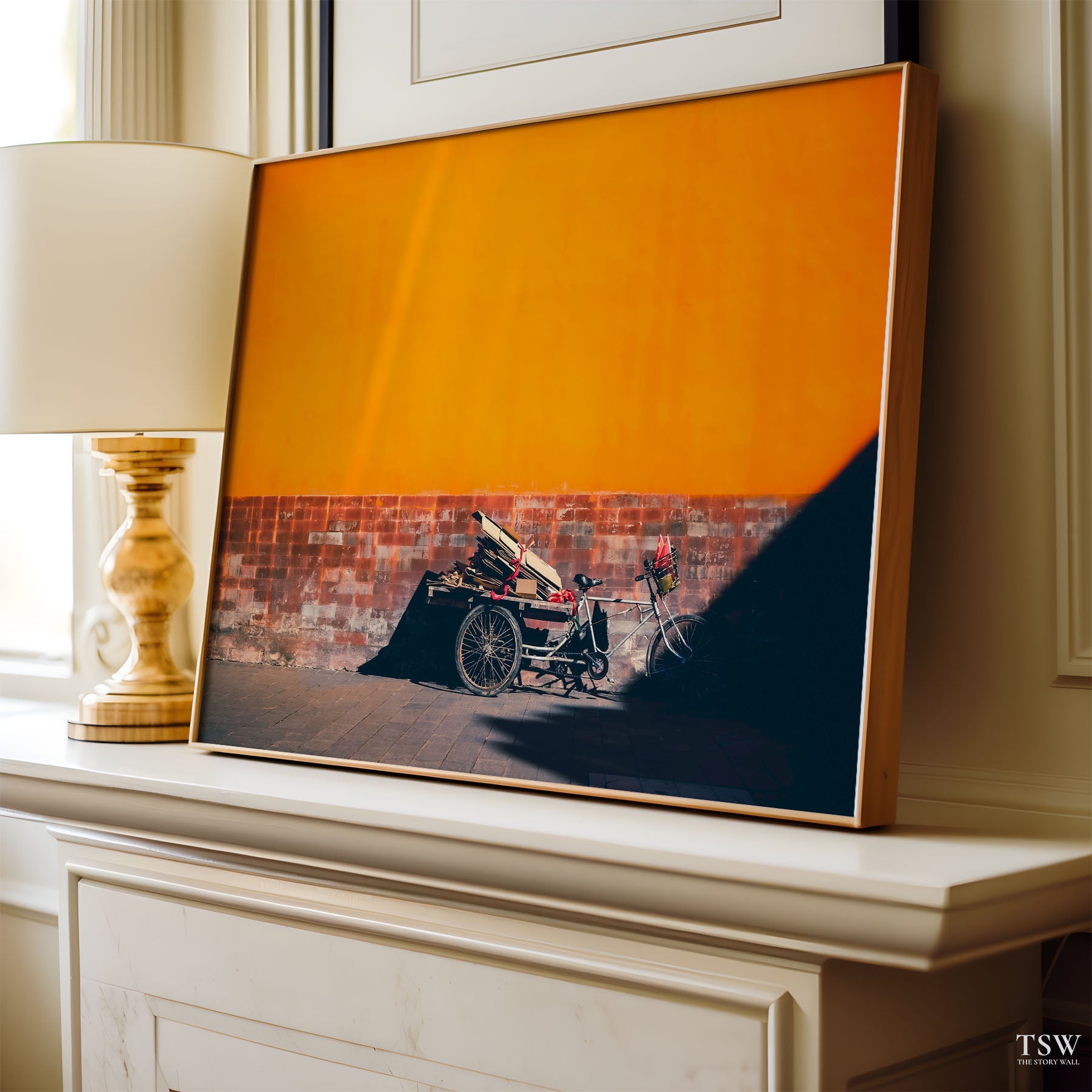 Forbidden City Wall & Bicycle, Beijing - The Story Wall - 