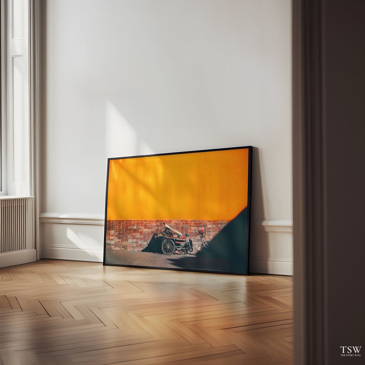 Forbidden City Wall & Bicycle, Beijing - The Story Wall - 