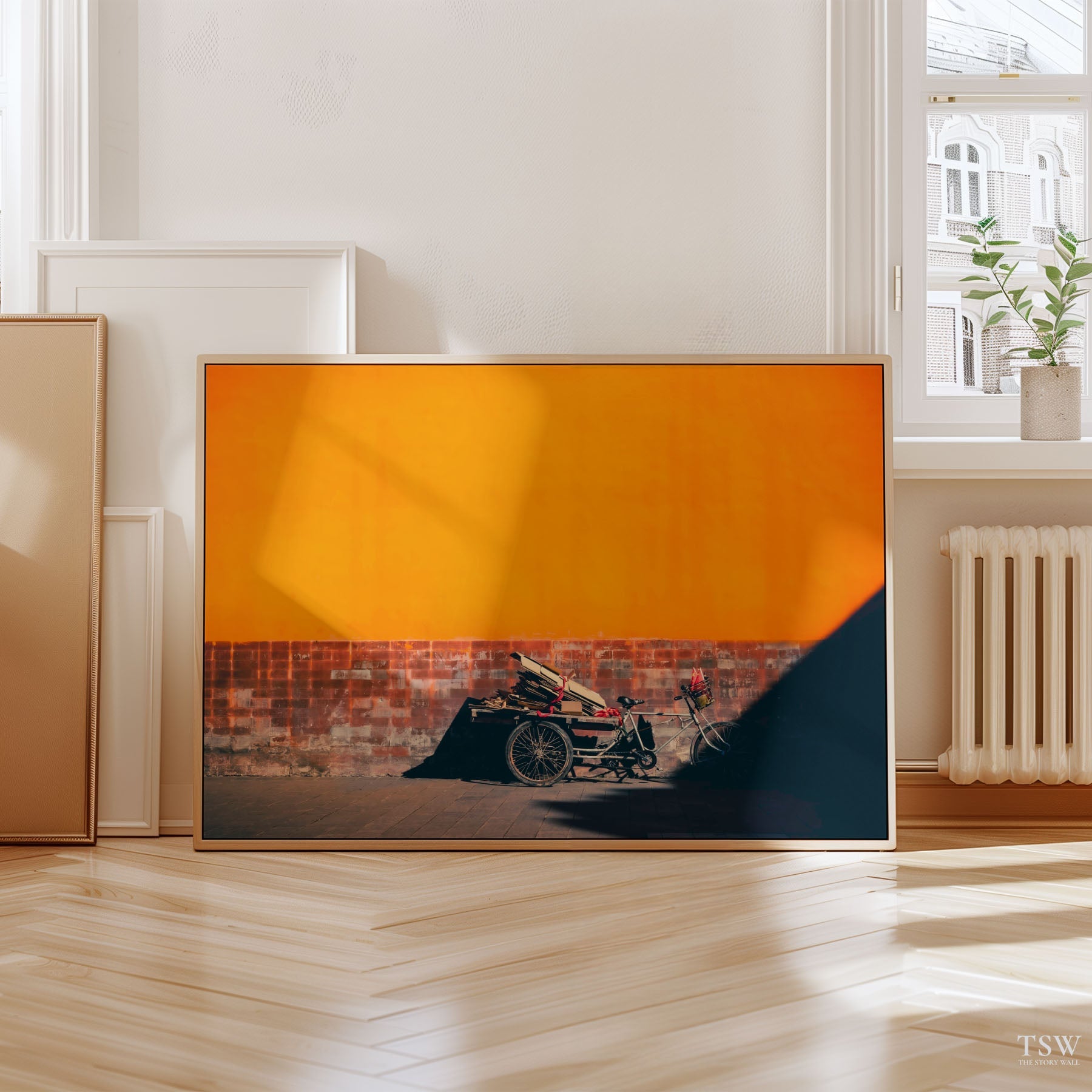 Forbidden City Wall & Bicycle, Beijing - The Story Wall - 