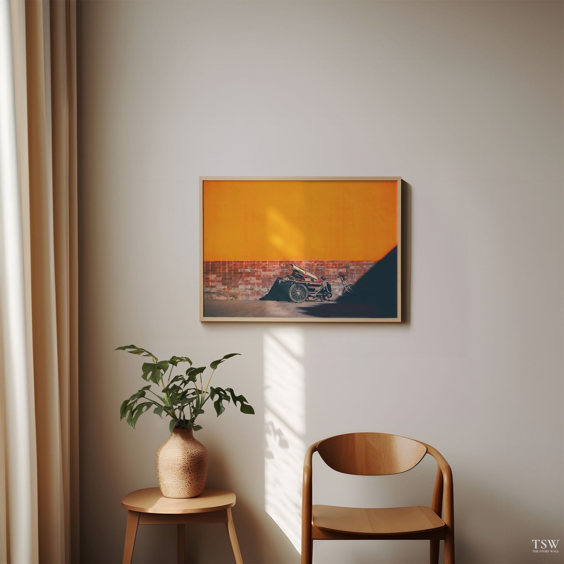 Forbidden City Wall & Bicycle, Beijing - The Story Wall - 