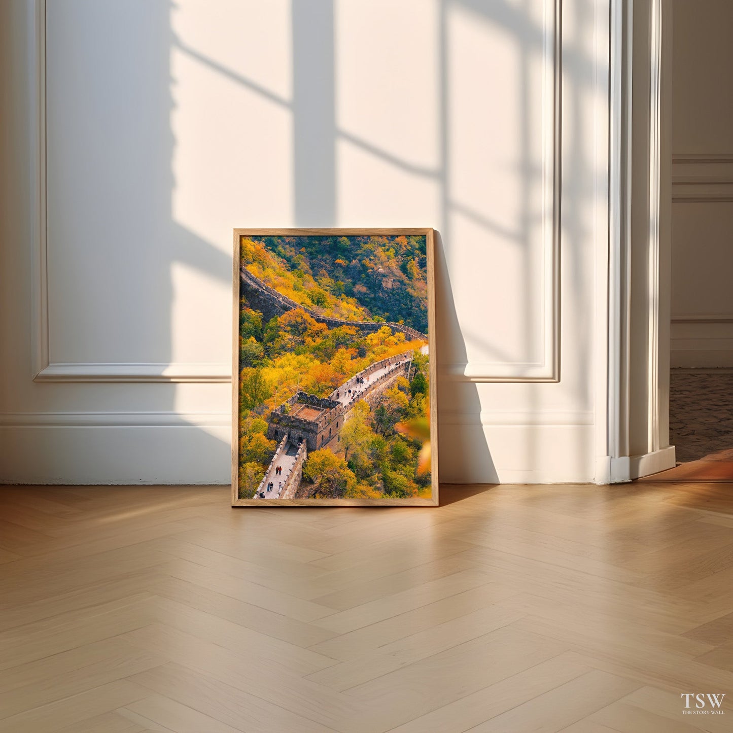 Great Wall of China in Autumn - The Story Wall - 