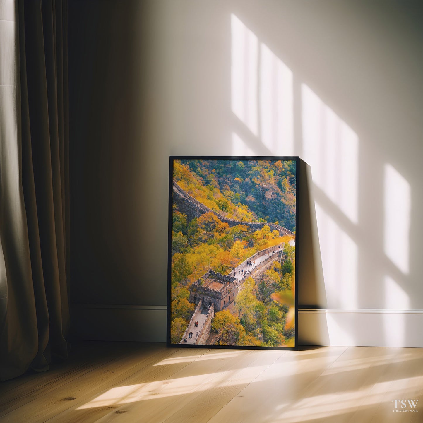 Great Wall of China in Autumn - The Story Wall - 