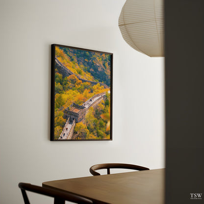 Great Wall of China in Autumn - The Story Wall - 