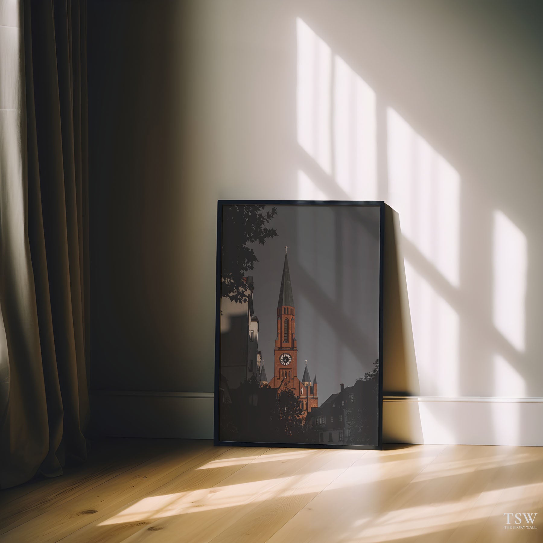 Haidhausen Church, Munich - The Story Wall - 