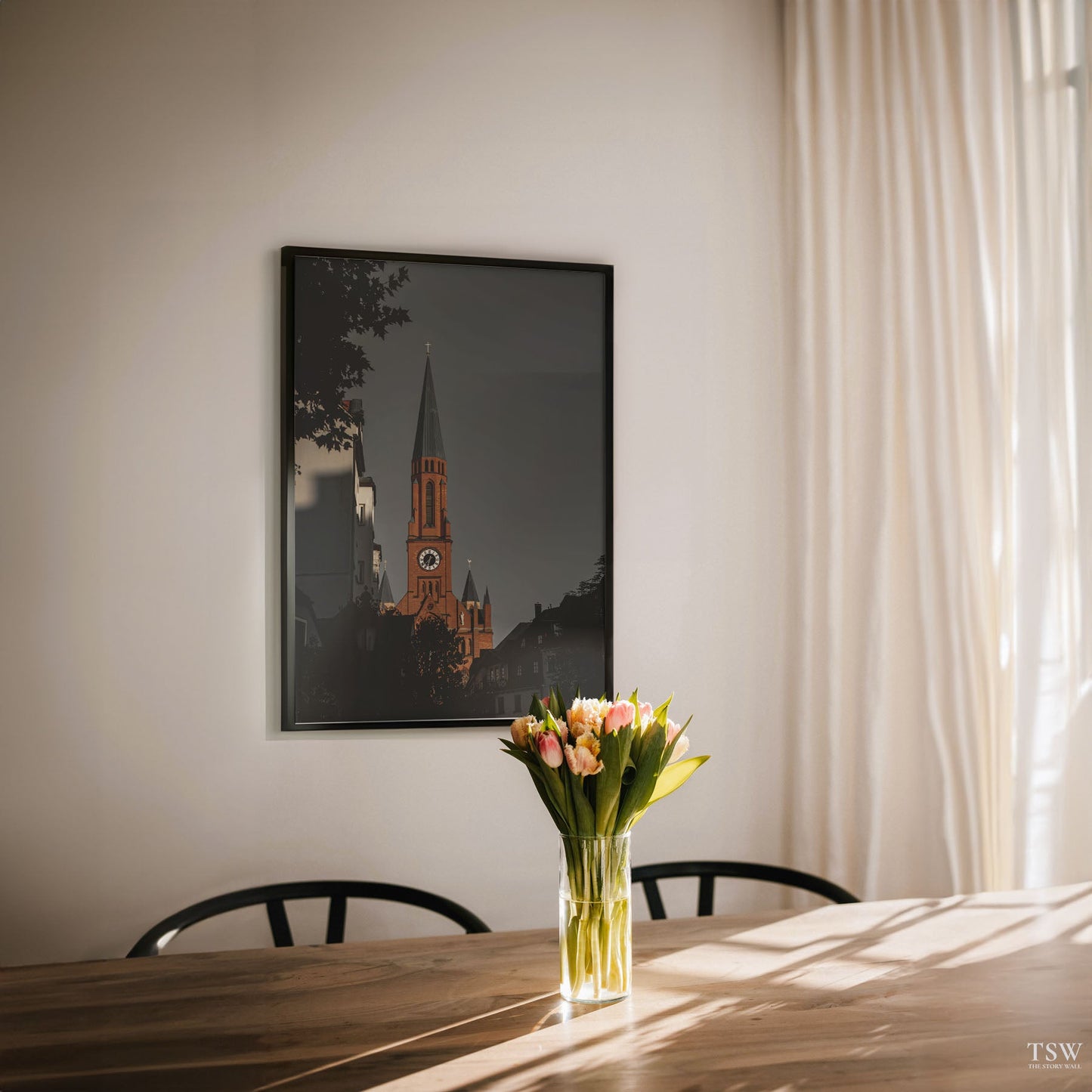 Haidhausen Church, Munich - The Story Wall - 