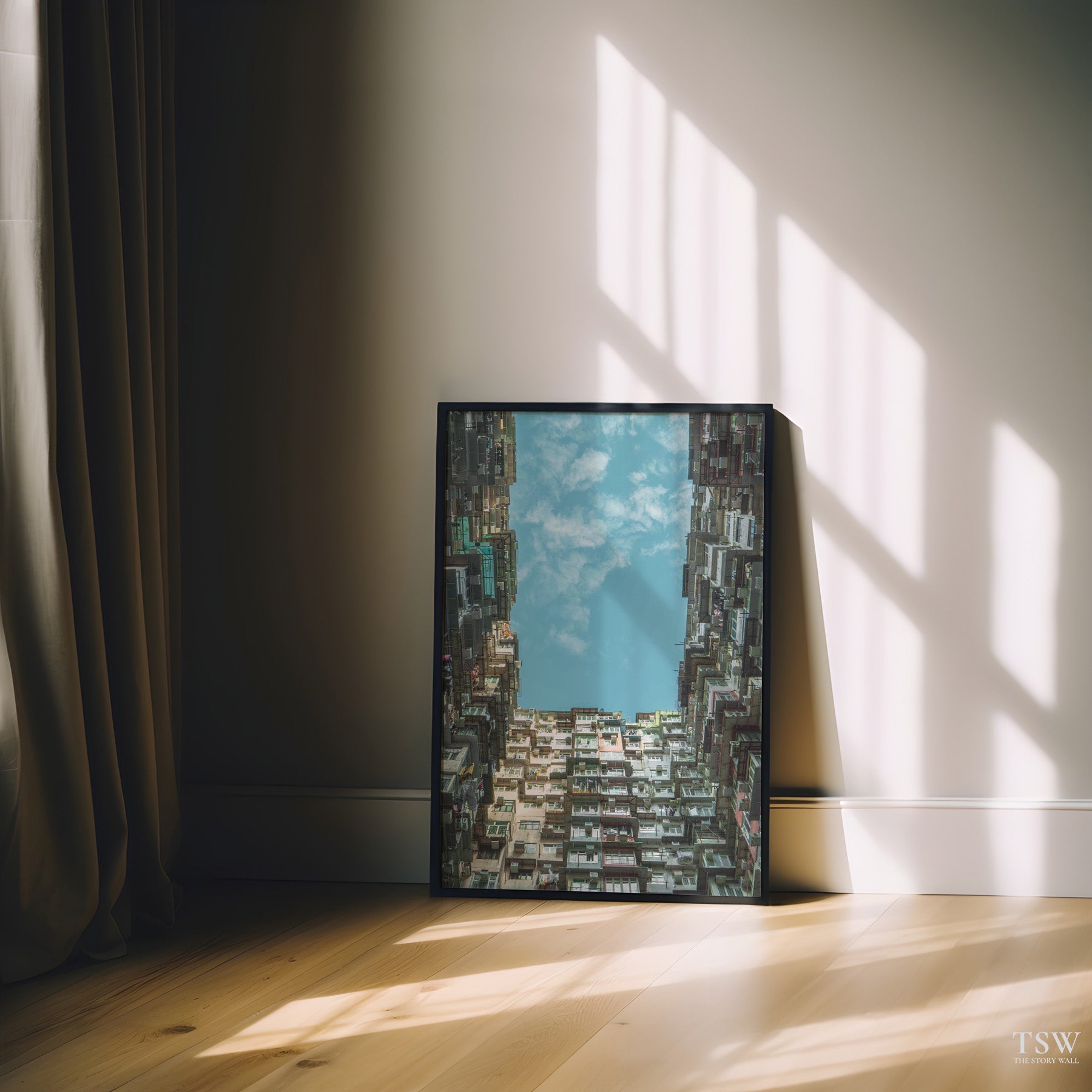 Hong Kong Monster Building - The Story Wall - 