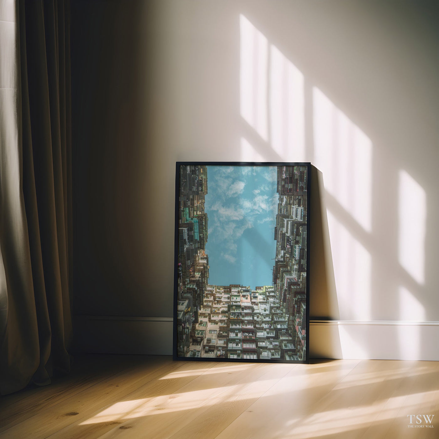 Hong Kong Monster Building - The Story Wall - 