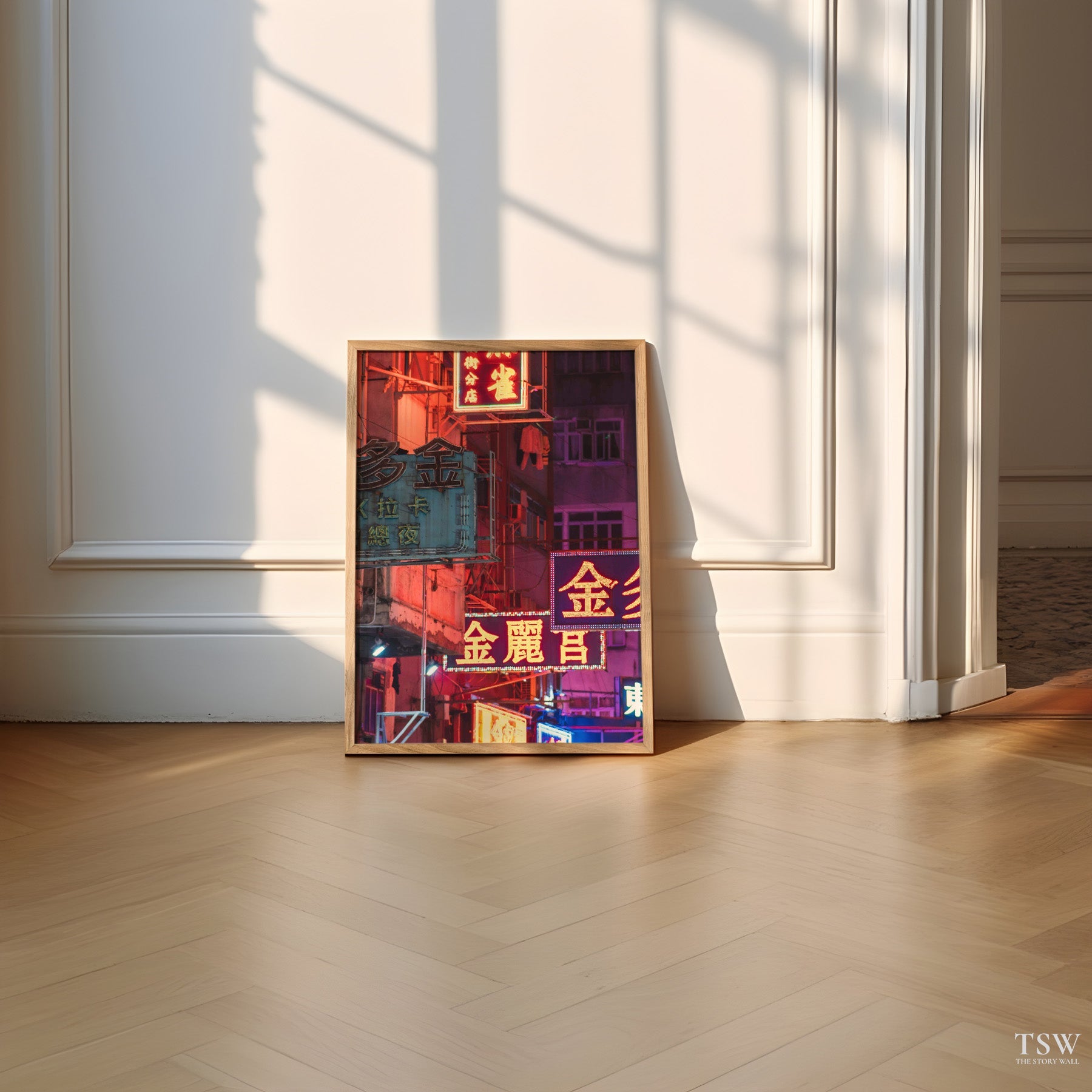 Hong Kong Neon Nights - The Story Wall - 