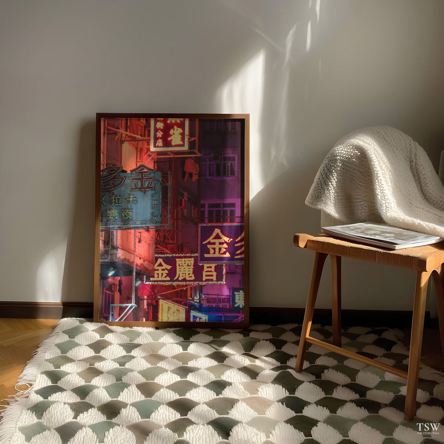 Hong Kong Neon Nights - The Story Wall - 