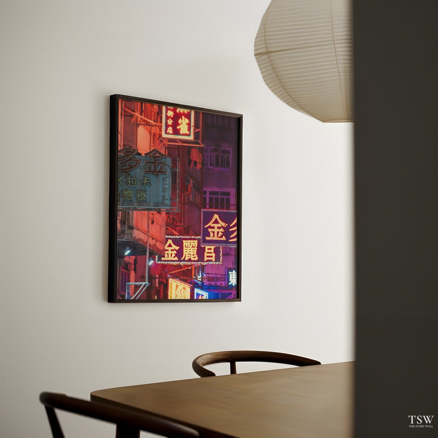 Hong Kong Neon Nights - The Story Wall - 