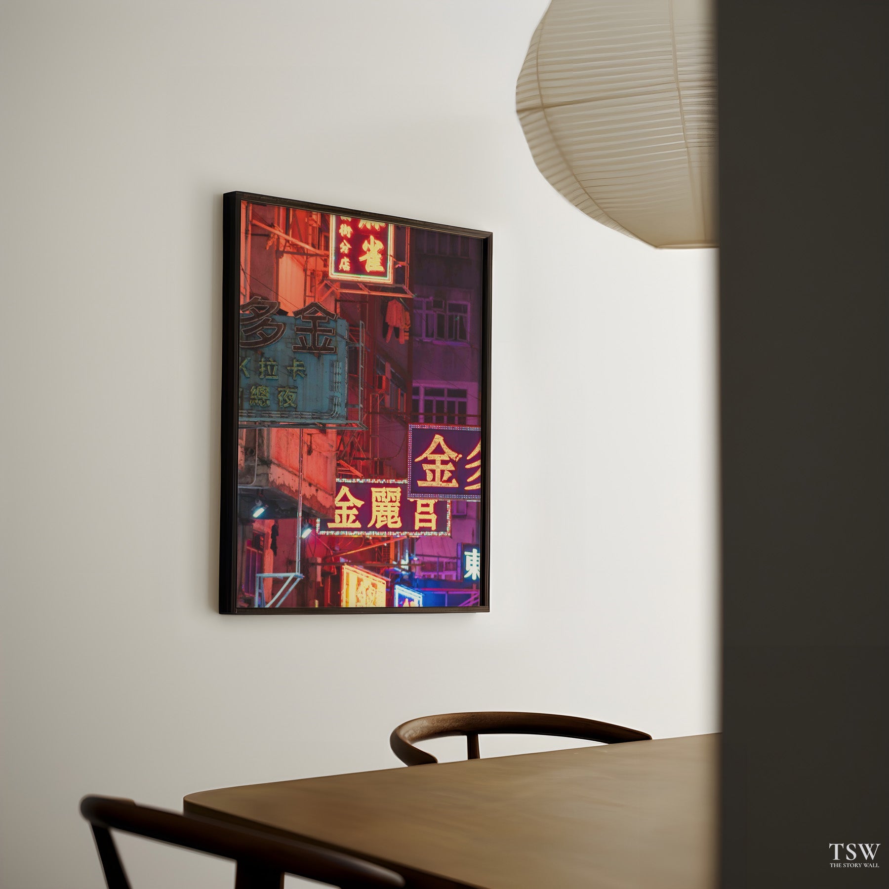 Hong Kong Neon Nights - The Story Wall - 